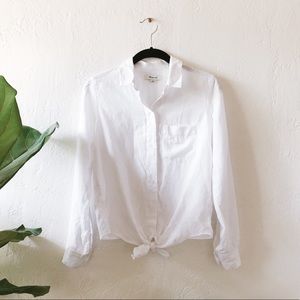 Tie-Front Button-Down from Madewell